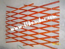 Colored Expandable Bamboo Fence