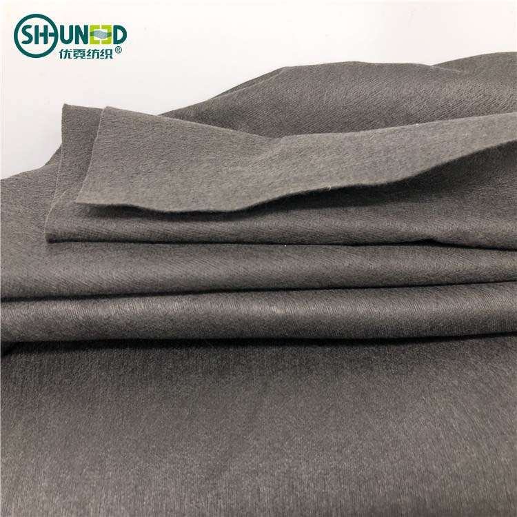 Anti-UV Charcoal Spunlace Nonwoven Fabric Facial Mask Sheet Bamboo carbon fiber Nonwoven Spunlace Material