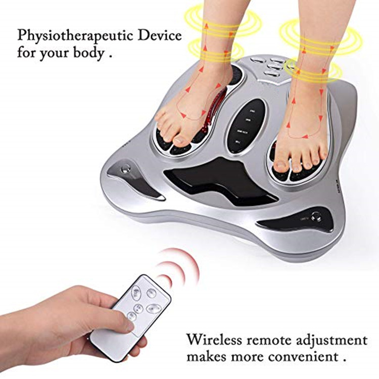 Sliver foot massage equipment,vibrating electric foot massage machine