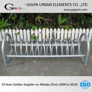 Akzo Nobel powder coated and galvanized metal bicycle stand