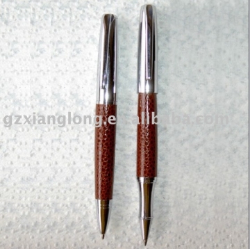 Leather ball pen,roller pen and fountain pen