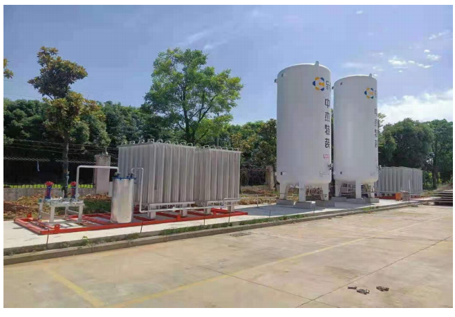Cryogenic storage tanks of Liquid Oxygen-5000L