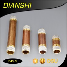 Best price Lead free red brass pipe nipple