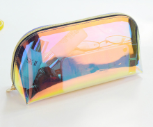 Chromatic TPU Cosmetic Bag for Girls
