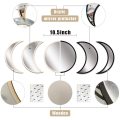 5 Piece Scandinavian Natural Decor Wall Decorative Mirror