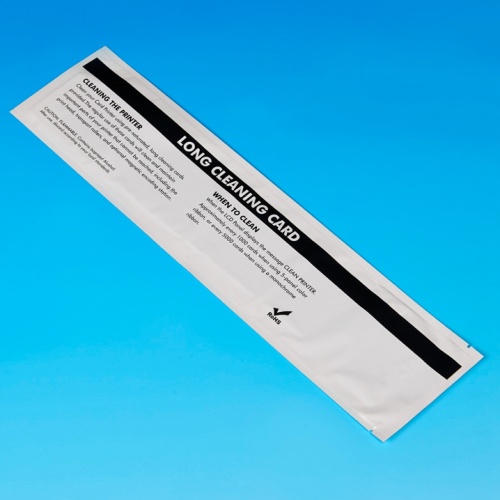 Impresora cebra completa tarjetas t tarjetas adhesivas limpieza