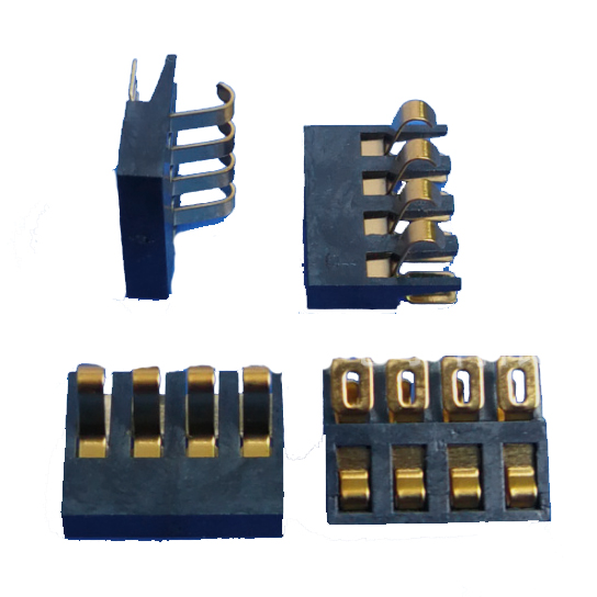 Conector de batería de 4 pines con paso de 2,0 mm