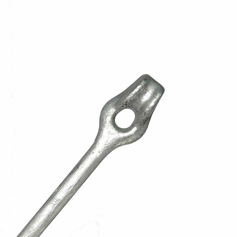 Karbonacél kovácsolt gyűszűszemű csavar anyával