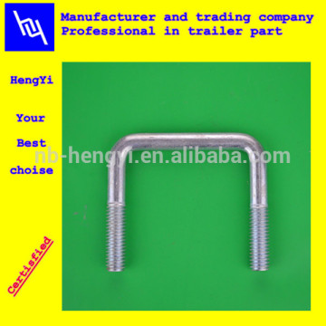 carbon steel flat u bolt for pipe
