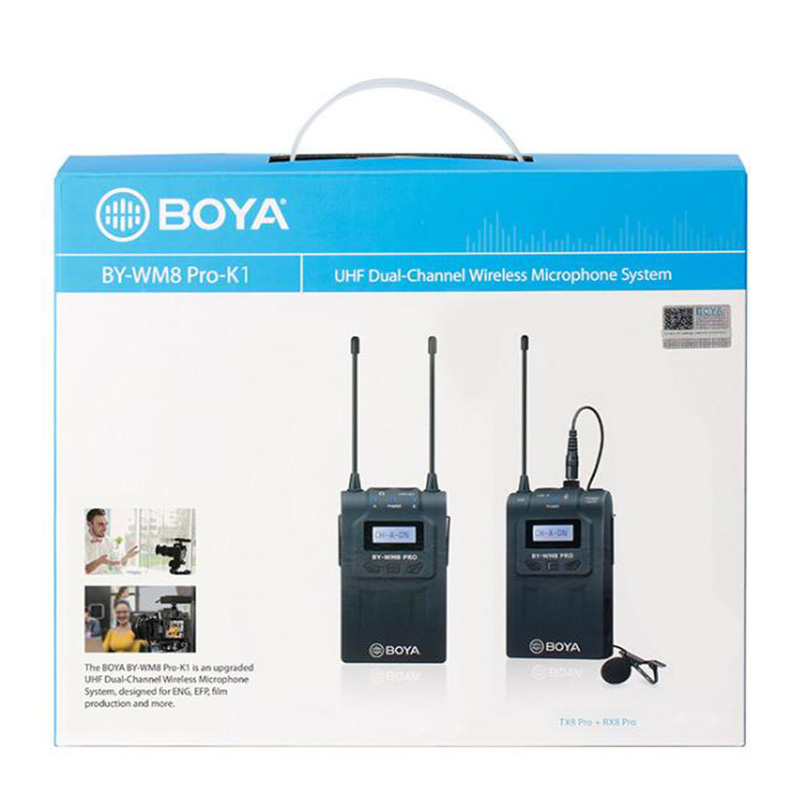 BOYA BY-WM8 Pro-K1 UHF Wireless Microphone System