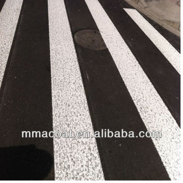 light reflecting paint for mma high light road marking