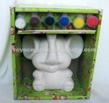 ceramic bisque elephant