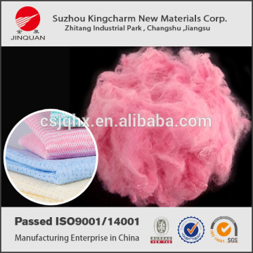 2D pet bottle solid fiber colored