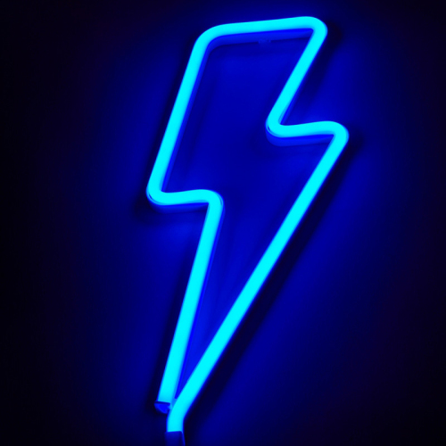 LIGHTNING LED NEON SIGN