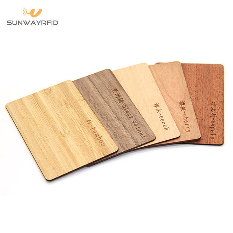 tarjeta de madera de nfc nfc wood card