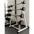 Gym equipment fitness barbell storage rack vertical stand