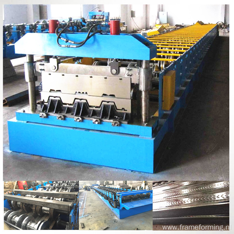 steel floor tile rolling machine