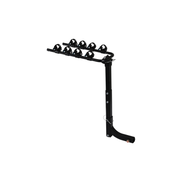 Foldable Vertical Hitch Rear Rack for Car with 4 Bikes