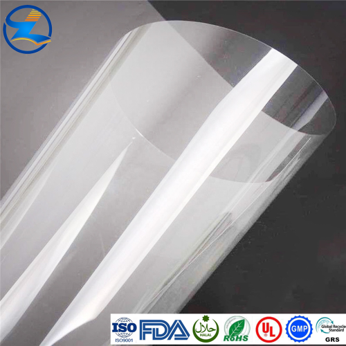 0.6mm Food Grade Hard Clear PET Sheet hermoforming