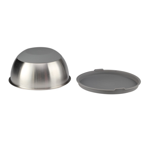 Set di scodelle in acciaio inox antiscivolo