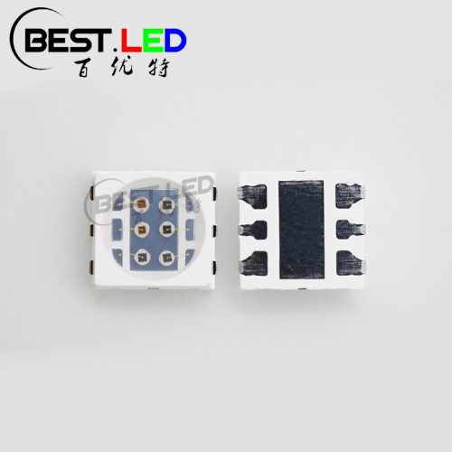 5050 SMD LED 6 chips múltiples longitud de onda SMD