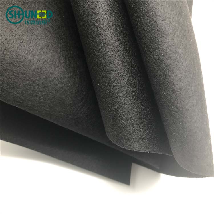 Chinese Supplier Glass Fiber Insulation Grey White Black Needle Punched Non Woven Polyester Felt For Shoes Lining Material