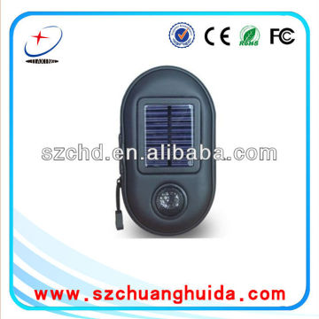 2013 new arrival solar charger speaker case