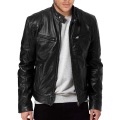 Custom Male Leather Jacket Design High Quality