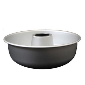 9 pollici antiaderente Angel Food Cake Pan-Black