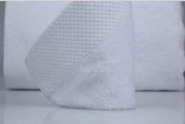 fluffy high quality hotel use platinum border hotel towels