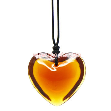 Lovely Heart Crystal Pendants Necklace Jewelry