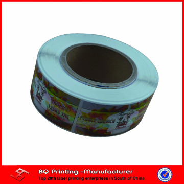 2015 hot sale roll waterproof labels on alibaba