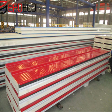 preferential price insulated pu sandwich roof panel