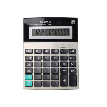 12 Digits Solar Power Business Desk Calculator