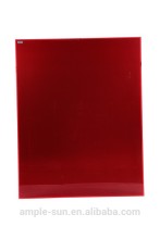 Colored glass solar cells