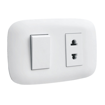 Double 13A Switched Socket