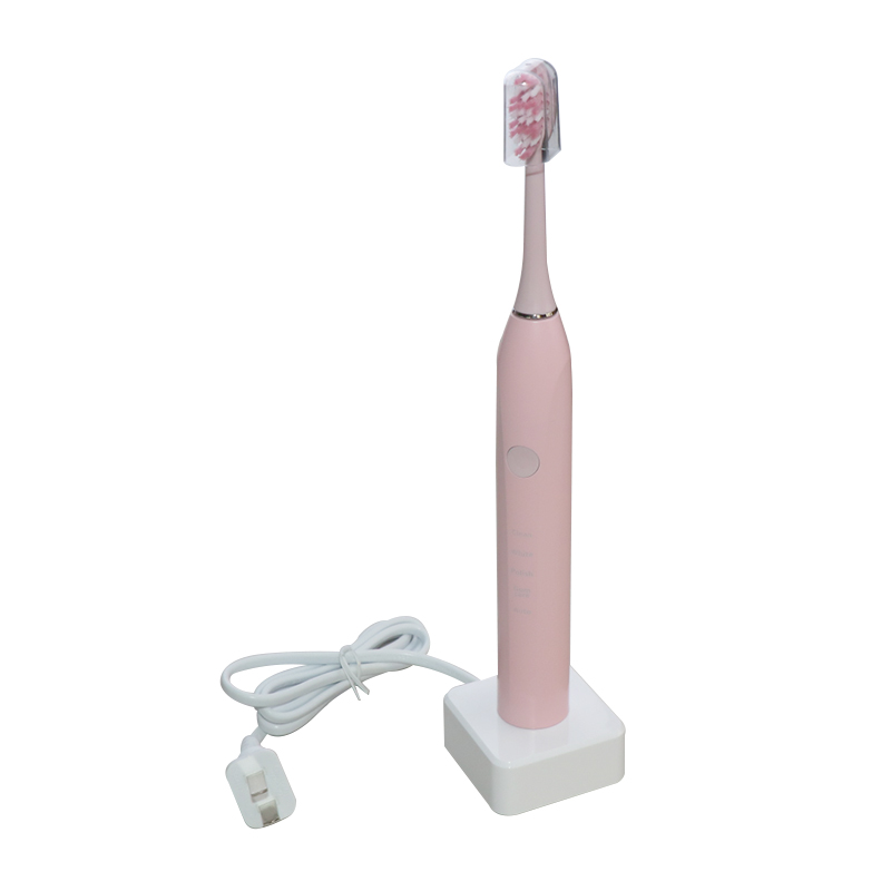 Elektryczna szczoteczka do zębów IPX7 2020 Sonic Travel Set Box Adult V1 Pink Color