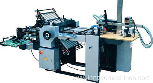 ZXHD490A Combination Folding Machine With Electrical Knife