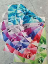 Customizable Mixed Twill Print Dress Fabrics