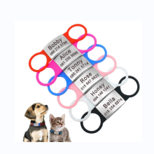 Newest Fashion Silicon Pet ID Collar with QR Code
