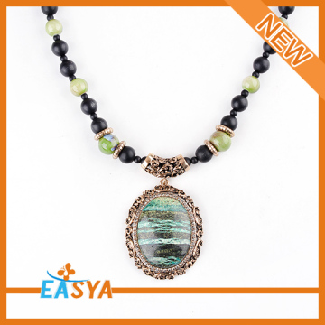 Women's Prices Antique Brass Beaded Necklaces