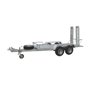 Best Seller Galvanised 10x5 Tandem 2 Ton Hydraulic Mini Excavator Trailers