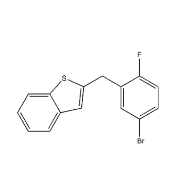 2  -  [（5-ブロモ-2-フルオロフェニル）メチル]  - ベンゾ[b]チオフェンIpragliflozin CAS 1034305-17-3に使用