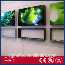 LED Backlit Light Panel indoor advertising frame