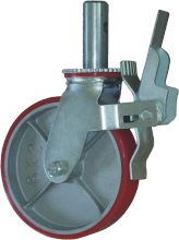 10'' Scaffolding Caster with Total Brake