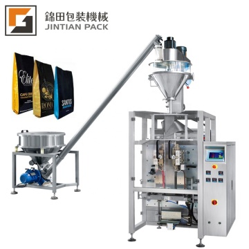 Quad Seal Bag Coffee Powder Packing Machine with Valve Applicator