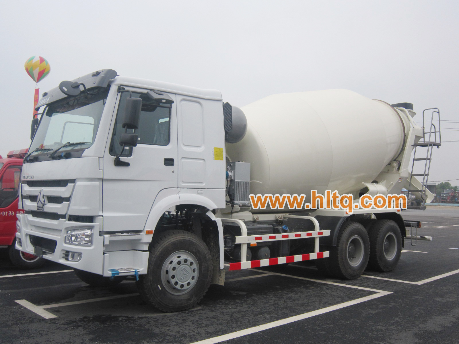 cement mixing truck