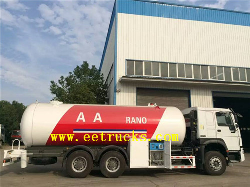 24cbm 6x4 lpg gas cika manyan tanki