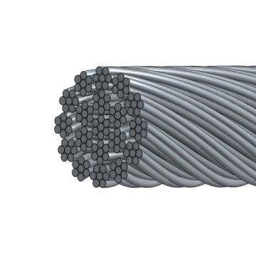 19X7 Steel Non Rotating Wire Rope