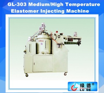 High Temperature elastomer pouring machine